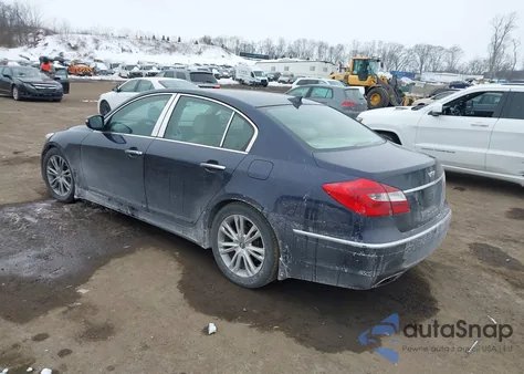 2012 Hyundai Genesis 3.8 from USA, damaged, VIN KMHGC4DD6CU203607